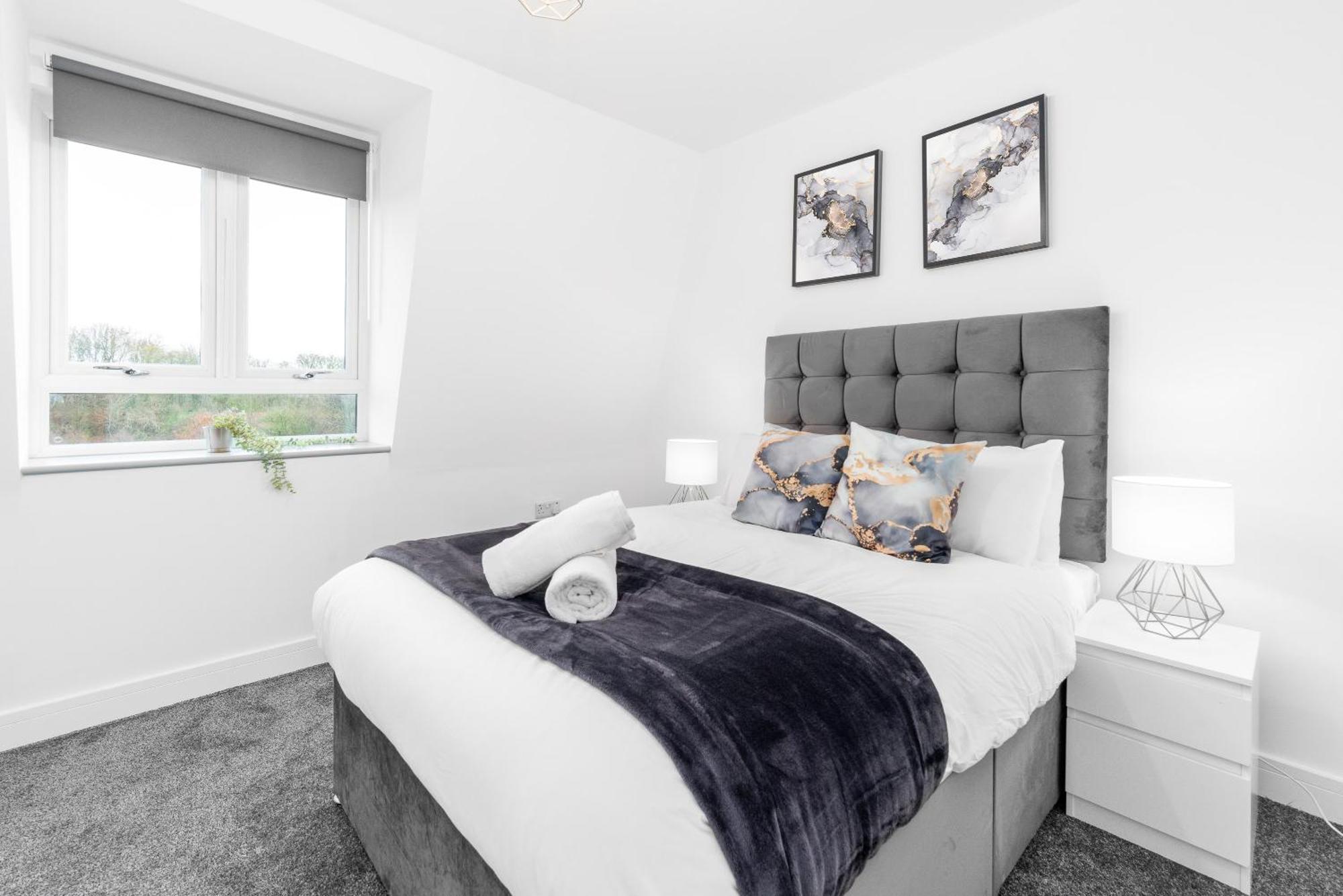Stylish 2 Bedroom Apartment - Balcony - Secure Parking - Top Rated - 5Mc Birmingam Exterior foto